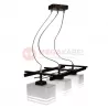 Lampa żyrandol K-2772 III brąz KAJA