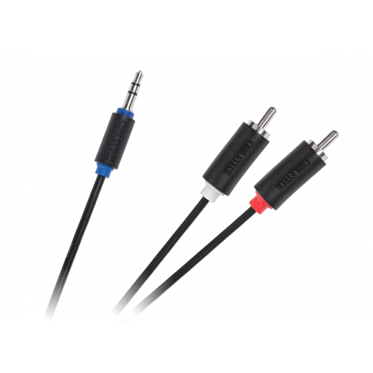 Kabel Jack 3.5 - 2x RCA 5m KPO3952-5 Cabletech