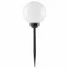 Lampa solarna wbijana kulka ATRIS 30cm LUMSOL1024 LUMILED