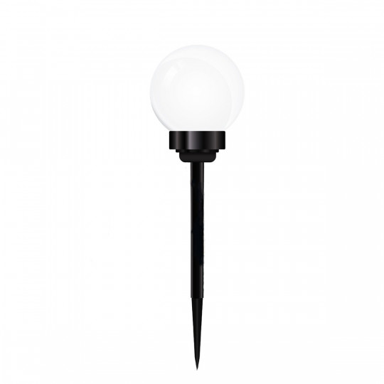 Lampa solarna wbijana kula ATRIS 20cm LUMSOL1020 LUMILED