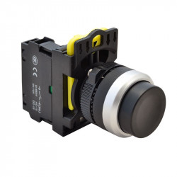 Przycisk wystający, czarny...