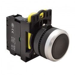 Przycisk kryty, czarny...