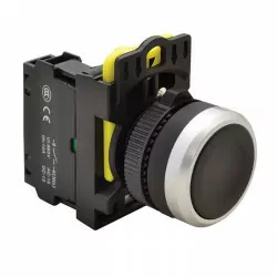 Przycisk kryty, czarny...