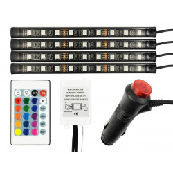 Oświetlenie LED RGB kabiny...