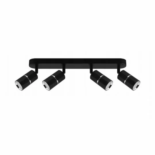 Lampa listwa DIOR SPT 4L GU10 czarny-chrom 04266 STHRUM