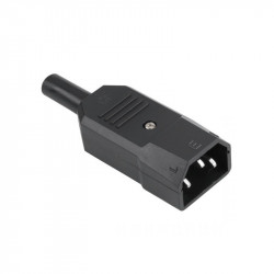 Wtyk AC 3PIN VDE na kabel...