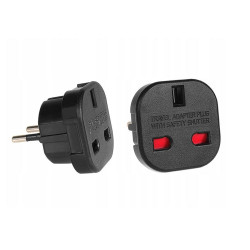 Adapter gniazdo UK na wtyku...