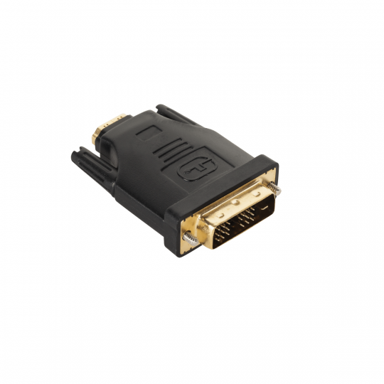 Złącze HDMI gniazdo - DVI wtyk 18+1 ZLA0613