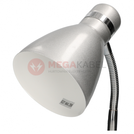 Lampka biurkowa DSL-041 srebrna E27 25W Vitalux