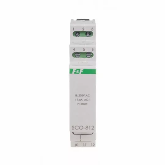 Ściemniacz przyciskowy z pamięcią 230V 350W SCO-812 F&F