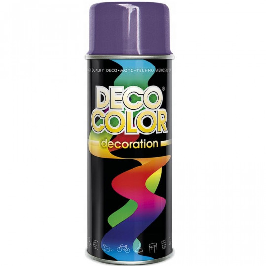 Lakier Spray Profes 400ml fioletowy DECO COLOR