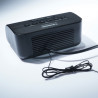 Radiobudzik czarny TS490 TIROSS