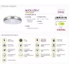 ALEX LED plafond lamp C 12W 4000K 03562 Struhm