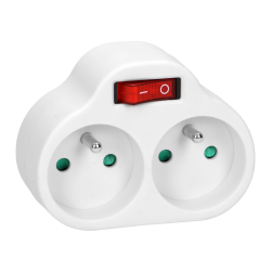 Rozgałęźnik 230V 2GN +...