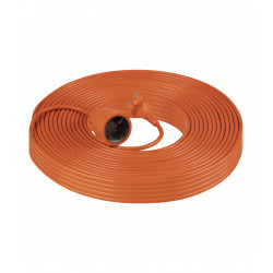 Przedłużacz PVC 2x1 b/u 50m...