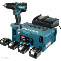 DDF459RF4J + 4x3Ah 18V Makita drill/driver set