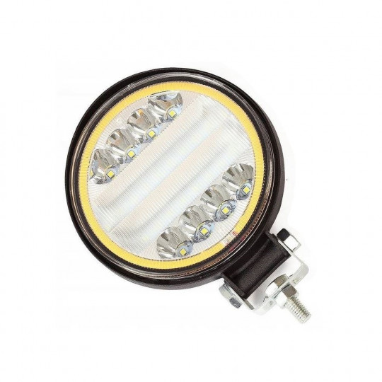 Lampa robocza okrąg LED DUAL COLOR 126W+3W 9-30V