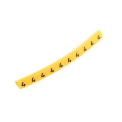 Oznacznik cyfry "4" żółty...