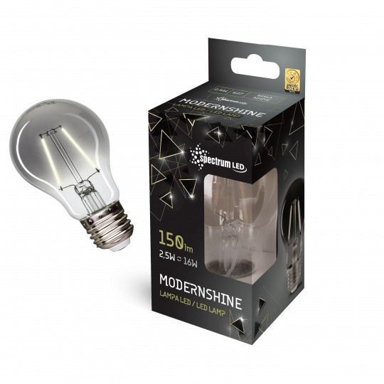 Żarówka LED E27 2,5W NW COG GLS Modernshine SPECTRUM