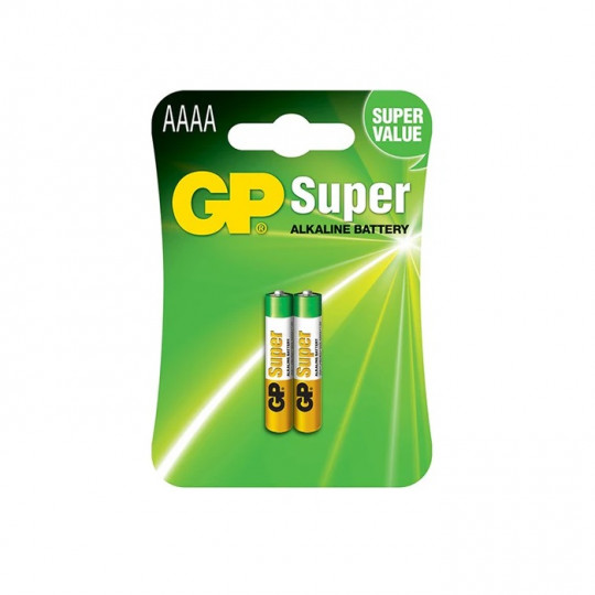 Bateria GP Super AAAA 1,5V GP25A-2UE2 B2 opakowanie 2 sztuki GP