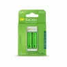 Ładowarka GP E211 + 2x  akumulator 2100mAh AA Recyko AA GP
