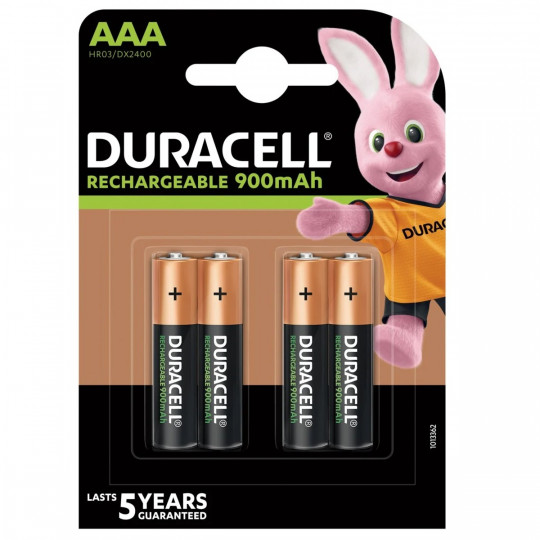 Akumulatorki HR3 AAA 900mAh opakowanie 4 sztuki DURACELL