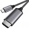 Kabel adapter USB-C / HDMI 4K 2m czarny IL