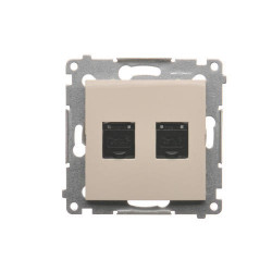 Simon54 Gniazdo kom. RJ45...