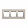 Simon54 Nature Ramka3 metal Satynowy Blask DRN3/79