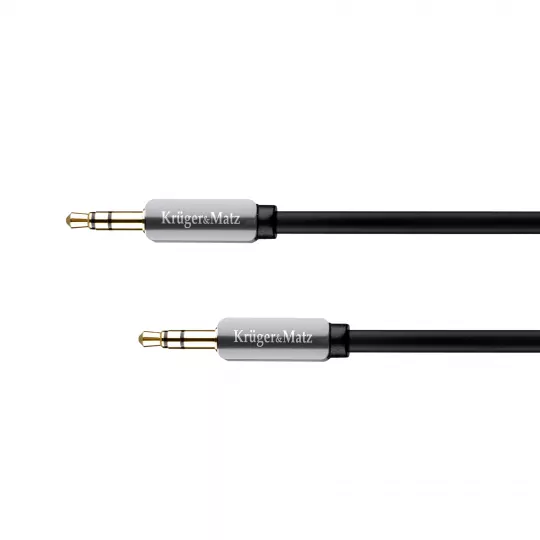 Kabel Jack 3.5mm wtyk/wtyk 1,5m KM0338 Kruger&Matz