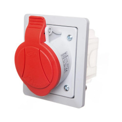 Gniazdo skośne podtynkowe z...