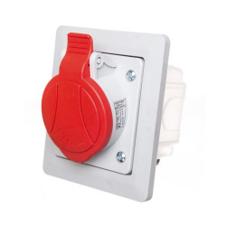 Gniazdo skośne podtynkowe z...