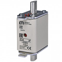 Wkładka bezpiecznikowa NH00...