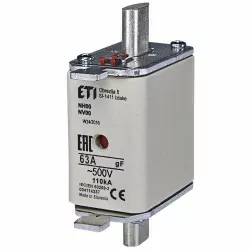 Wkładka bezpiecznikowa NH00...