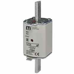 Wkładka nożowa NH1 125A gF...