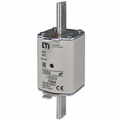 Wkładka nożowa NH1 100A gF...