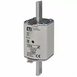 Wkładka nożowa NH1 100A gF...