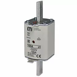 Wkładka nożowa NH1 160A gG...