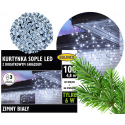 Lampki kurtyna sople 100...