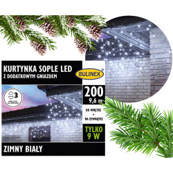 Lampki kurtyna sople 200...