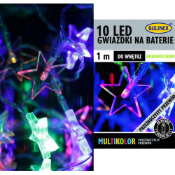 Lampki ozdobne GWAZDKI 10...