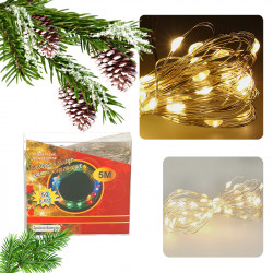 Lampki choinkowe na druciku...