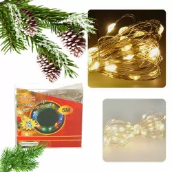 Lampki choinkowe na druciku...