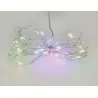 Lampki choinkowe na druciki 20LED na baterie 2xAA BAT20-1 multikolor 2m VITALUX