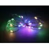 Lampki choinkowe na druciki 20LED na baterie 2xAA BAT20-1 multikolor 2m VITALUX