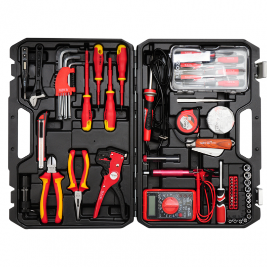 Electrician's tool set 68 parts YT-39009 Yato