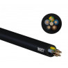Przewód KABEL ENERGETYCZNY YKY 5x2,5mm2 ziemny miedziany bębnowy OKRĄGŁY czarny 1 METR NKT