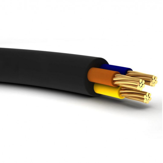 Przewód kabel okrągły ziemny YLY 3x1 0,6/1kV linka