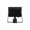 Naświetlacz NOCTIS LUX-4 LED 30W zimna barwa CW czarny + PIR 141x185x53 SPECTRUM LED