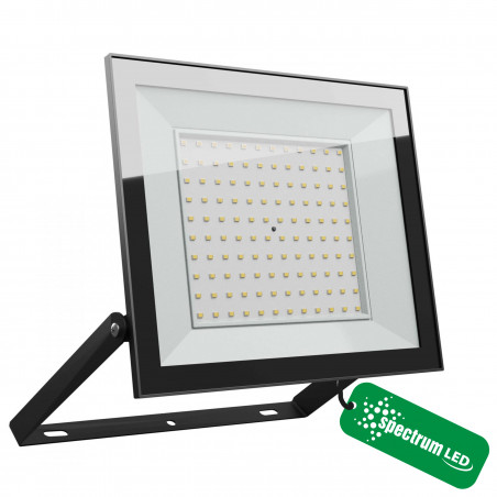 Naświetlacz NOCTIS LUX-4 LED 100W neutralna barwa NW czarny 251x207x26mm SPECTRUM LED